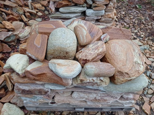 Златолит жёлтый, жёлто-зелёный глыбки и валуны для ланшафтного дизайна купить в Кудымкаре