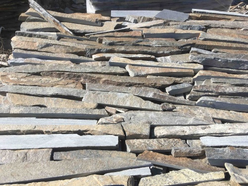 Горбушка златолит мультиколор для облицовки купить в Кудымкаре