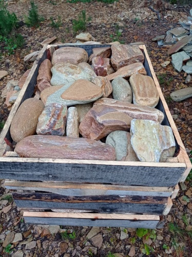 Златолит жёлтый, жёлто-зелёный глыбки и валуны для ланшафтного дизайна купить в Кудымкаре