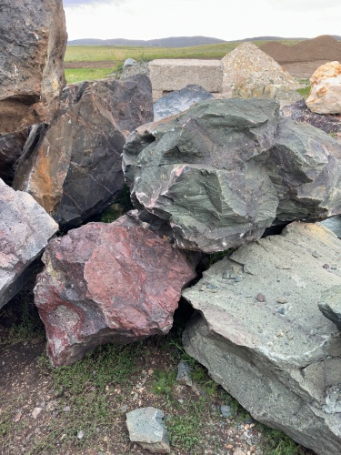 Камни для ландшафтного дизайна зелёные 10-60 килограмм купить в Кудымкаре