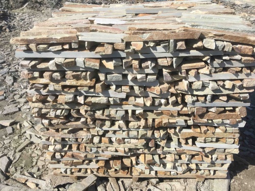 Горбушка златолит золотистый для облицовки купить в Кудымкаре