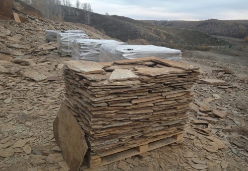 Плитняк кора дерева для цоколя, отмостки купить в Кудымкаре