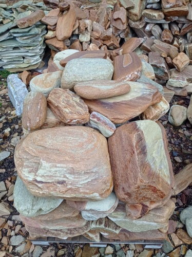 Златолит жёлтый, жёлто-зелёный глыбки и валуны для ланшафтного дизайна купить в Кудымкаре