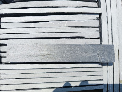 Плитка чёрная из натурального камня фасадная 30 см * 5 см, толщина 7 мм -30 мм купить в Кудымкаре